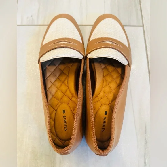 Women’s Birdies Vesper Loafers in Cappuccino Leather, size 9, NWOT/box - Picture 8 of 14